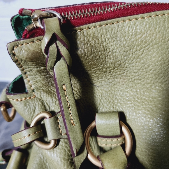 Dooney & Bourke Florentine Satchel Handbag Purse - Picture 10 of 14